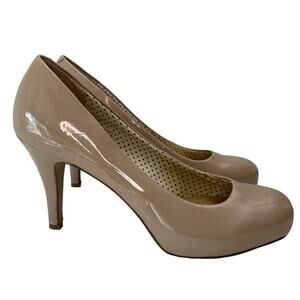 MADDEN GIRL Pumps Heel Shoes Womens 10 Nude Gretta Minimalist Neutral Classy
